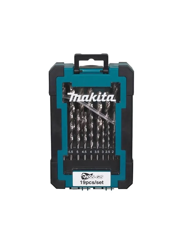 Makita Metal Drill Set - 19 Pieces