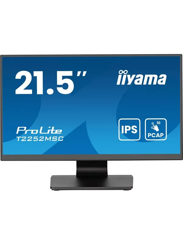 22" iiyama ProLite T2252MSC-B2AG - 1920x1080 (FHD) - 60Hz - IPS