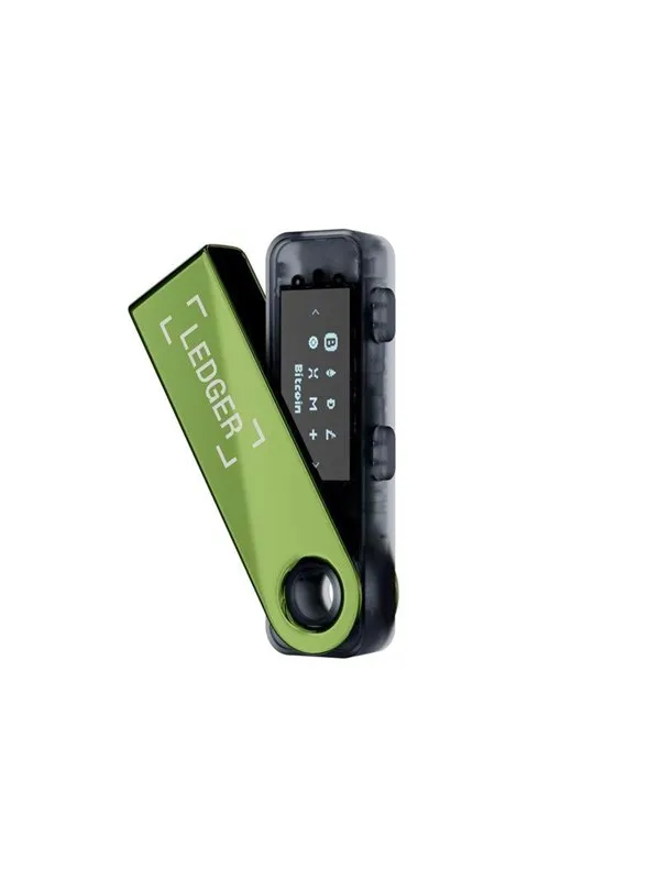Ledger Nano S Plus Oxidate Green Crypto Hardware Wallet