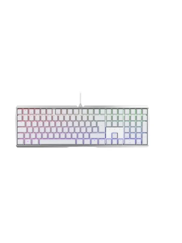 Cherry MX-Board 3.0 S - MX Red - Gamingtastatur - Nordisk - Hvit