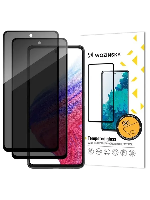 Wozinsky Privacy Glass Tempered Glass Privatizing For Xiaomi Redmi Note 14S 2-Pack