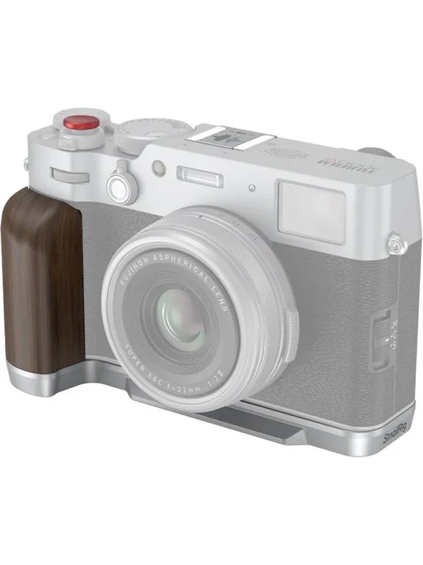 SmallRig Wooden L-Shape Grip for FUJIFILM X100VI/X100V (Sliver) 4804