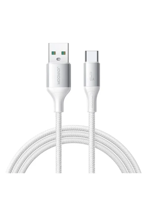 Joyroom S-A28 Flash Series 3A USB-A - USB-C Cable 1m - White