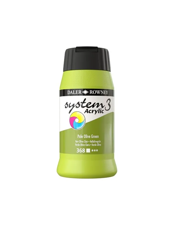 Daler-Rowney System3 500 ml Pale Olive Green