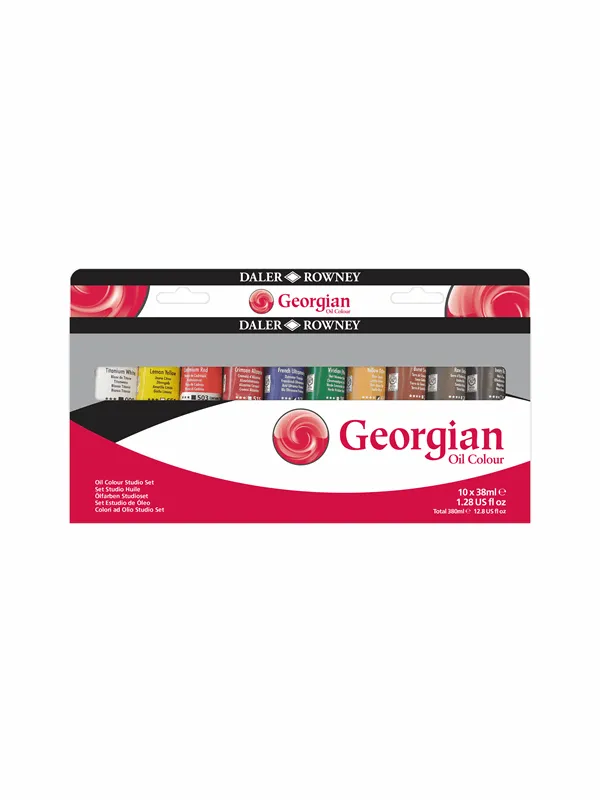 Daler-Rowney Georgian Oil Selection Set 10x38 ml
