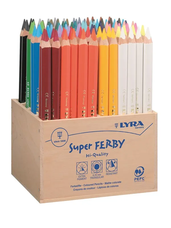 Lyra Super Ferby Wooden Display 96 pcs