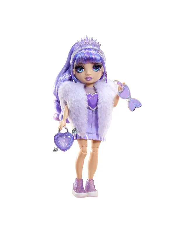 Little Tikes Rainbow High Crystal Fashion Fashion Doll - Violet