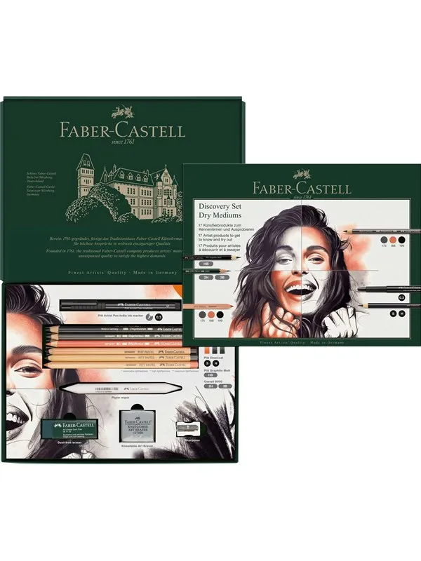 Faber-Castell Discovery set dry art materials