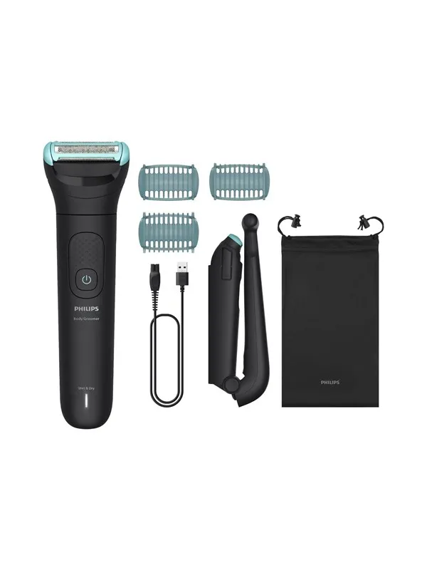 Philips 5000 Series BG5480 - trimmer - intense black