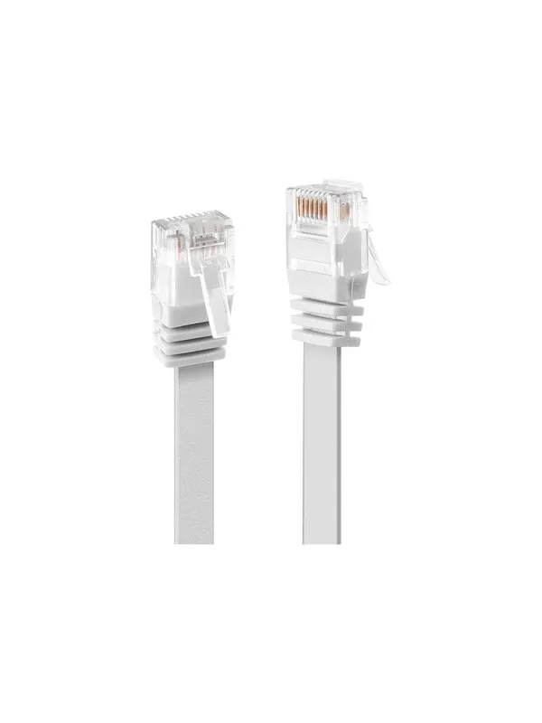 Lindy patch cable - 3 m - white - Hvit - 3m