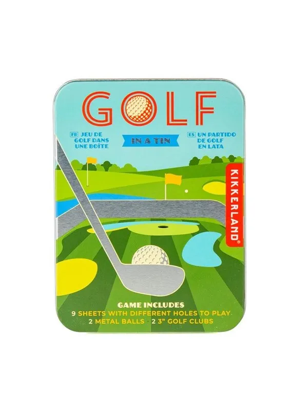 Kikkerland Golf in a tin