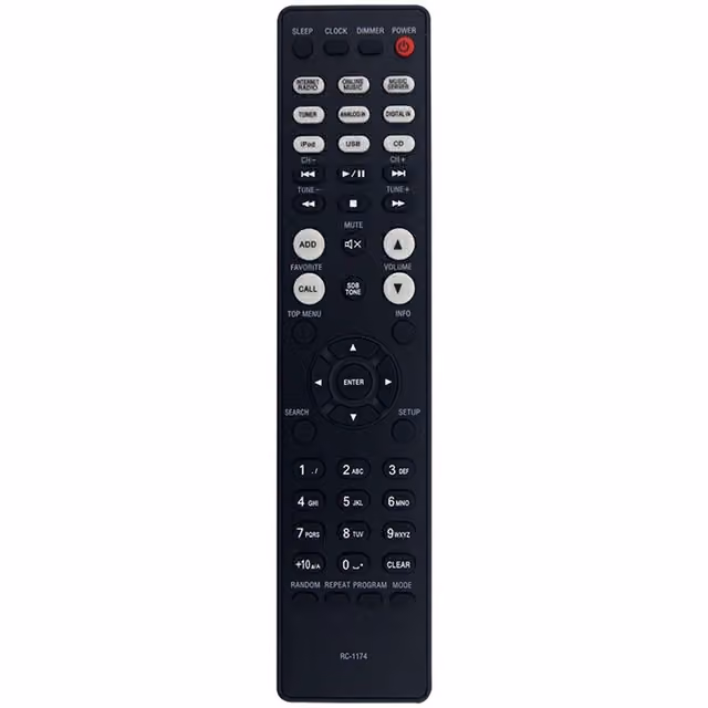 Fjernkontroll erstatning RC-1174 for DENON forsterker