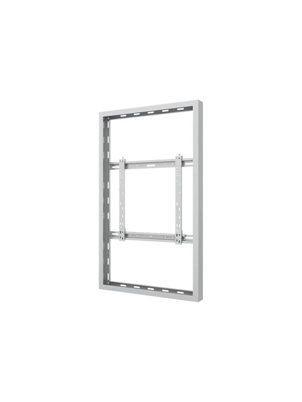 Multibrackets M Pro Series - enclosure - low profile - for digital signage panel - medium - white - Max 25 kg - recommended for 49"