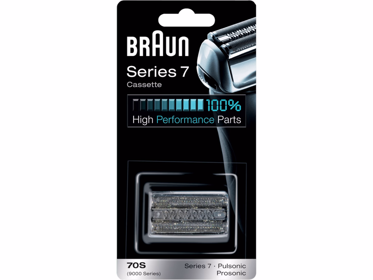 Braun Series 7 70S Kassett med Barberhode (sølv)
