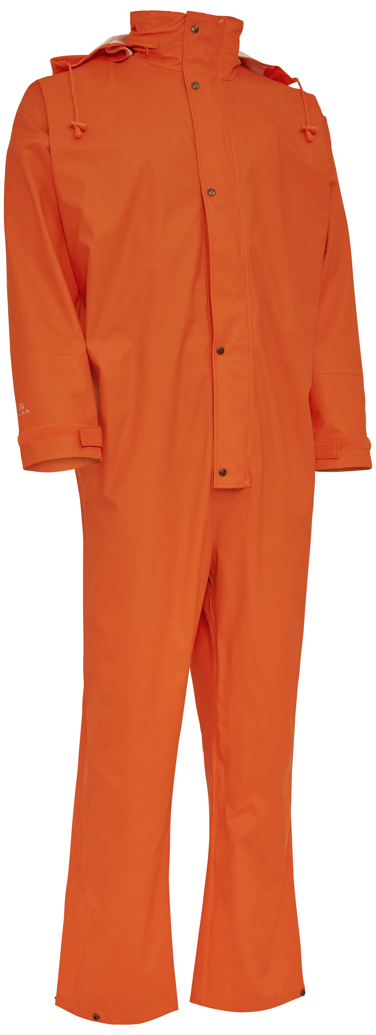 Regndress PU 028003 oransje str. 4XL