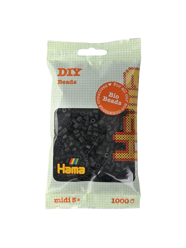 Hama Iron-on Beads - Black 1000 pcs