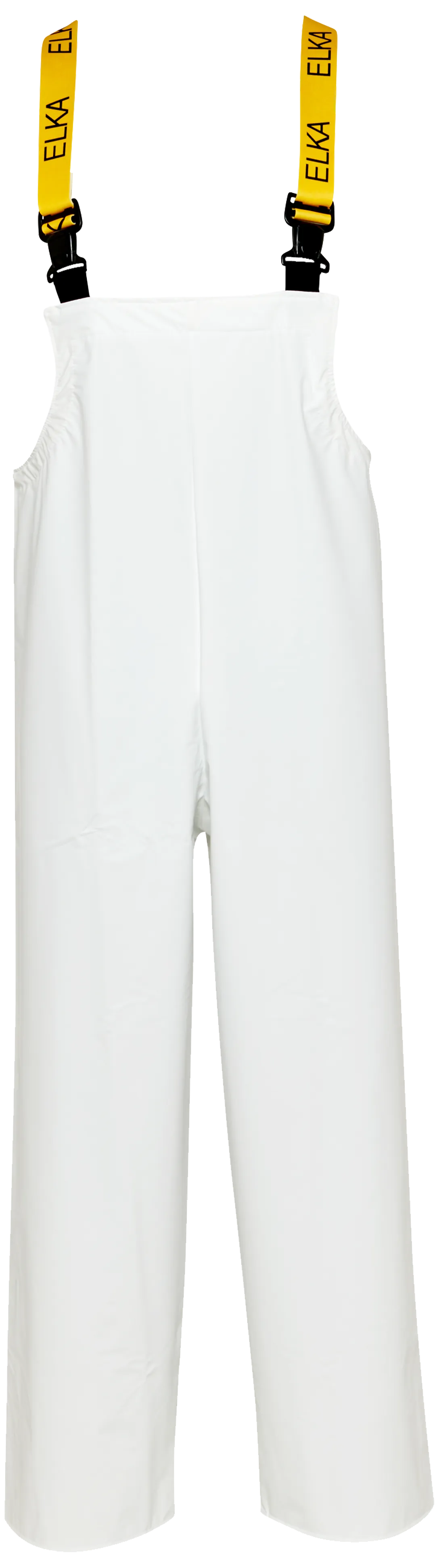 Regndress med seler 079900 hvit Str. M