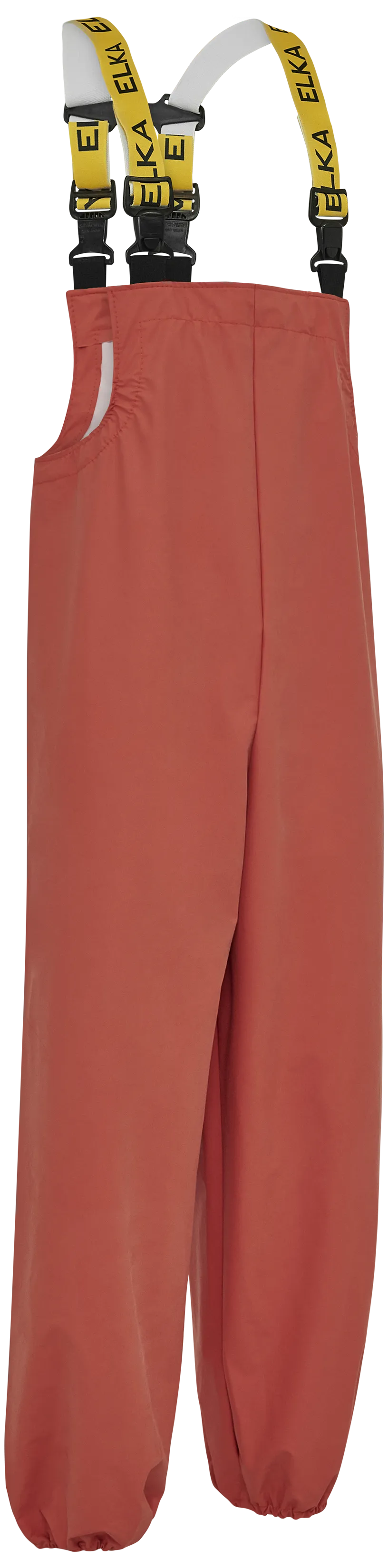Regndress med strikk i bena 079900E oransje str. L