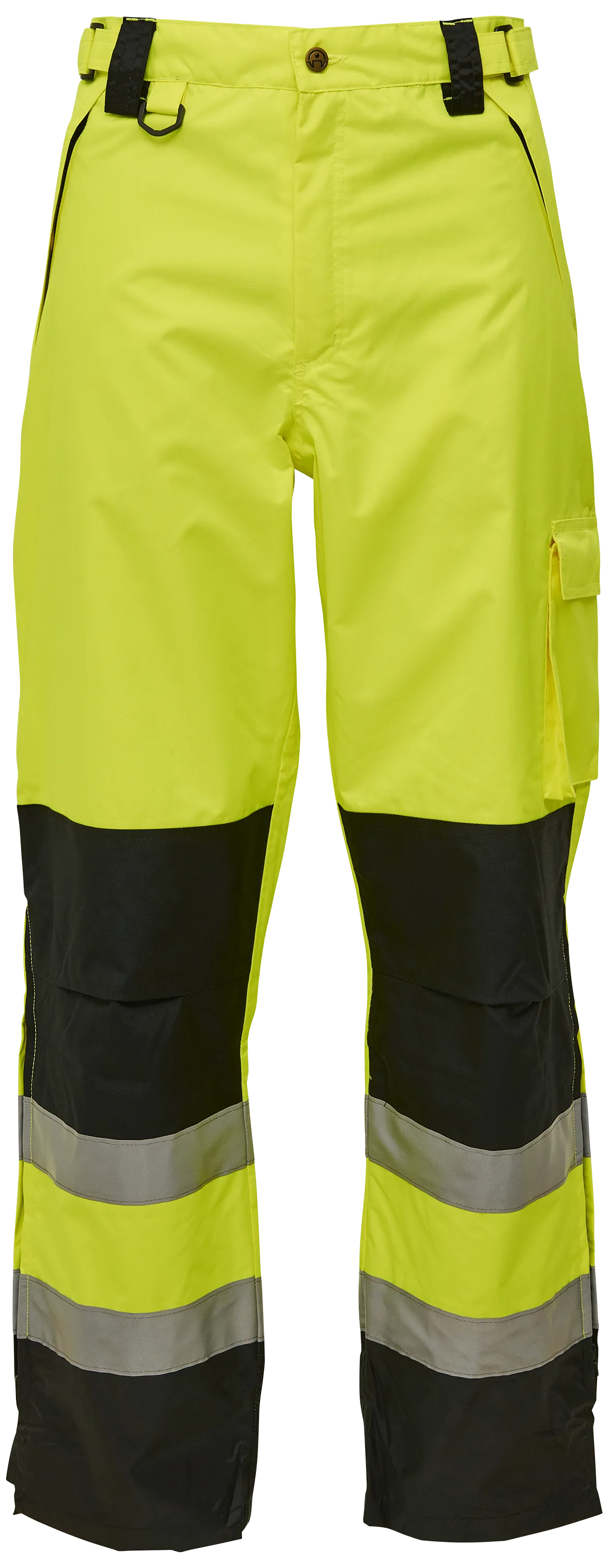 Synlighetsarbeidsbukser 082400R gul/svart str. XL