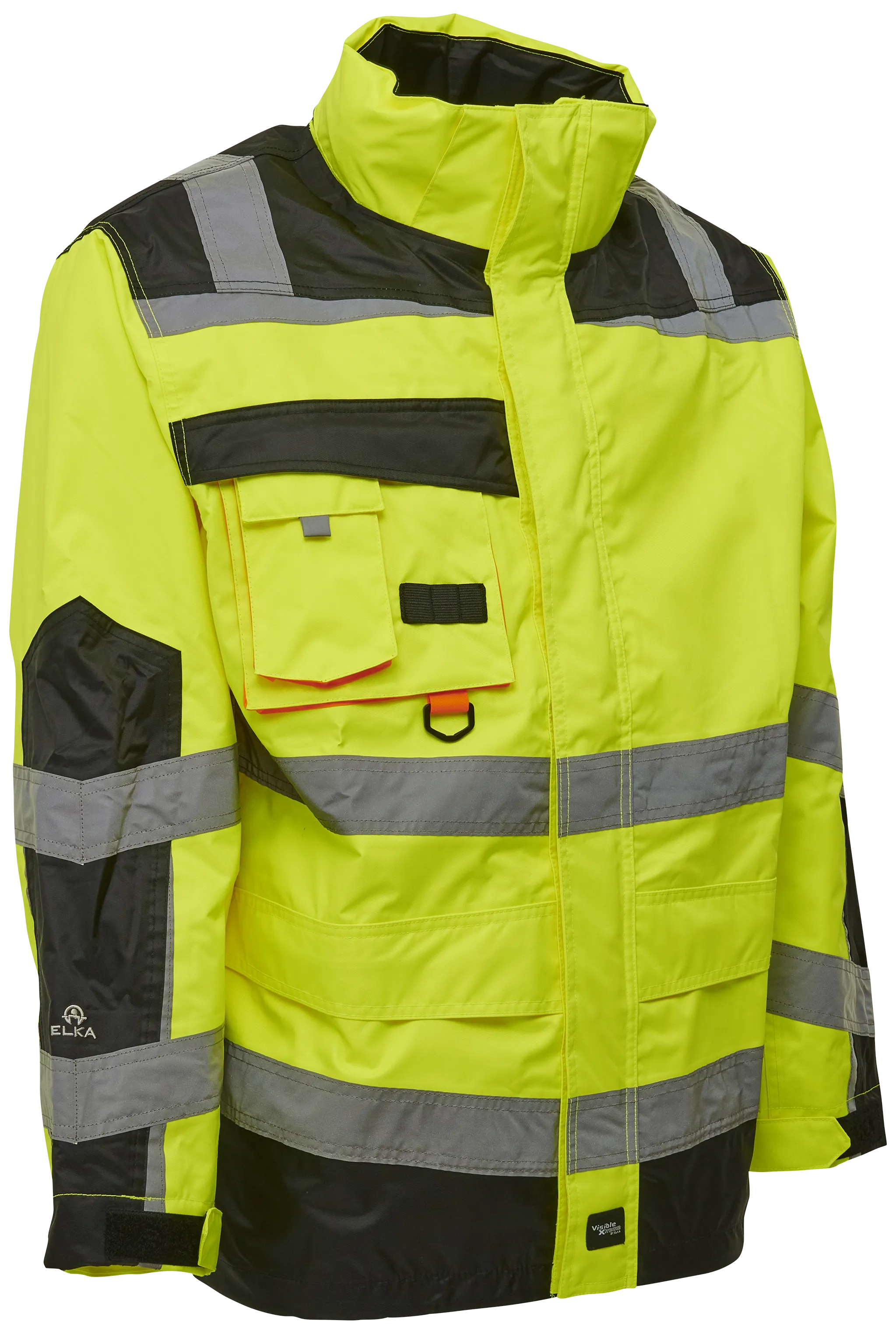 Synlighetsarbeidsjakke 086004R gul/svart str. XL