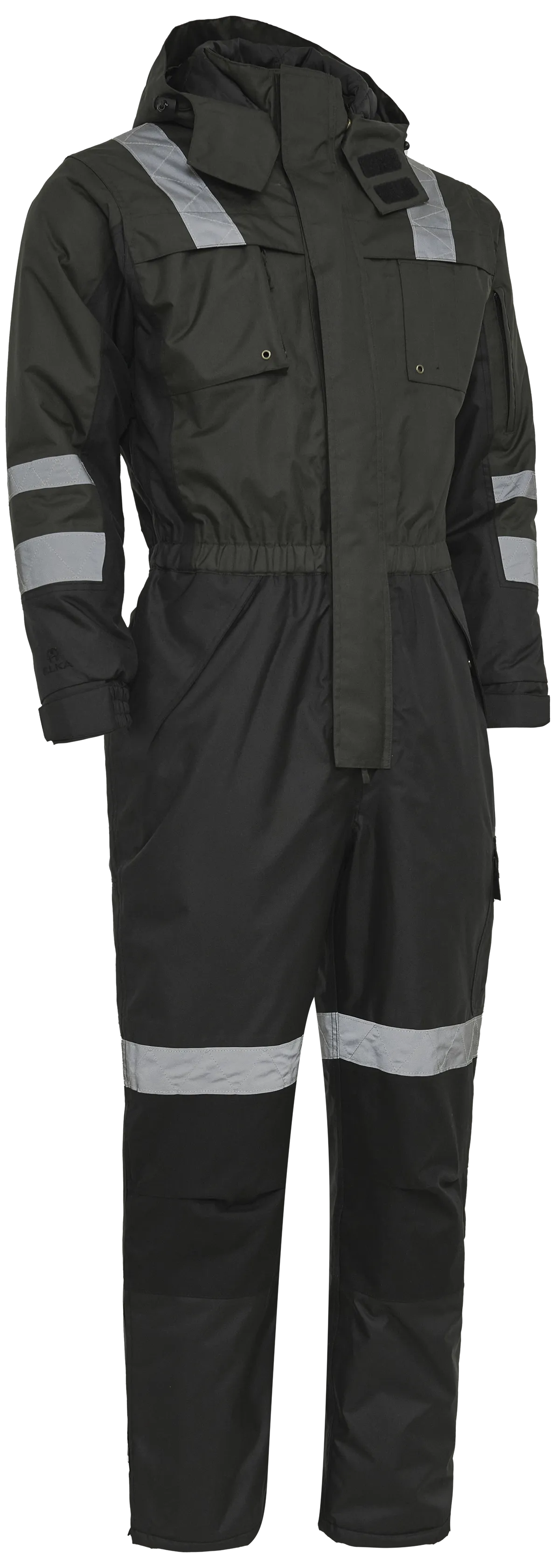 Vinterkjeledress dame 088002W grå/svart str. XL