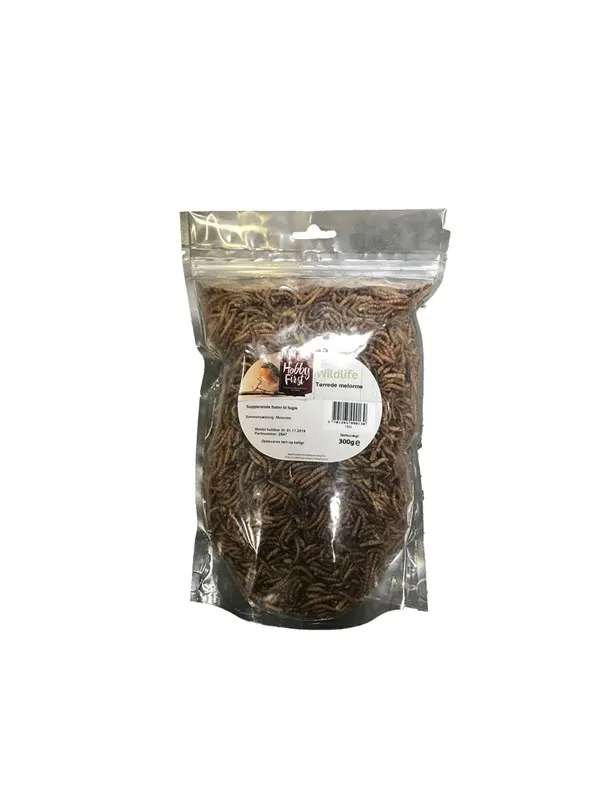 Hobby First Melormer Naturlig Proteinrik Godbit 300g