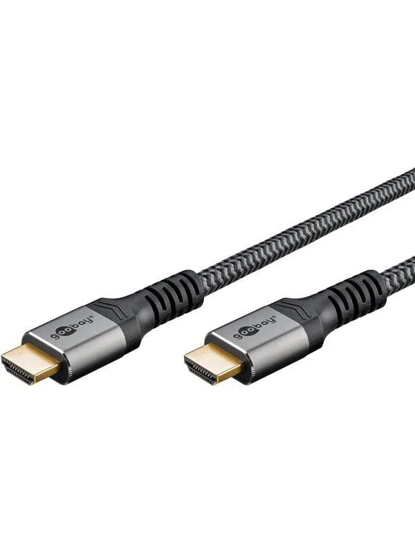 Pro HDMI 2.1 Sleeved - 1m - Svart