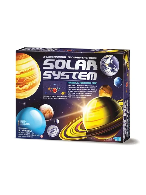 4M Kidz Labs/3D solar system mobile making Kit