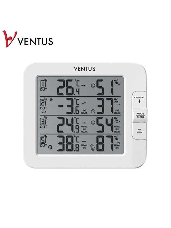 VENTUS Weather station with 3 sensors W210