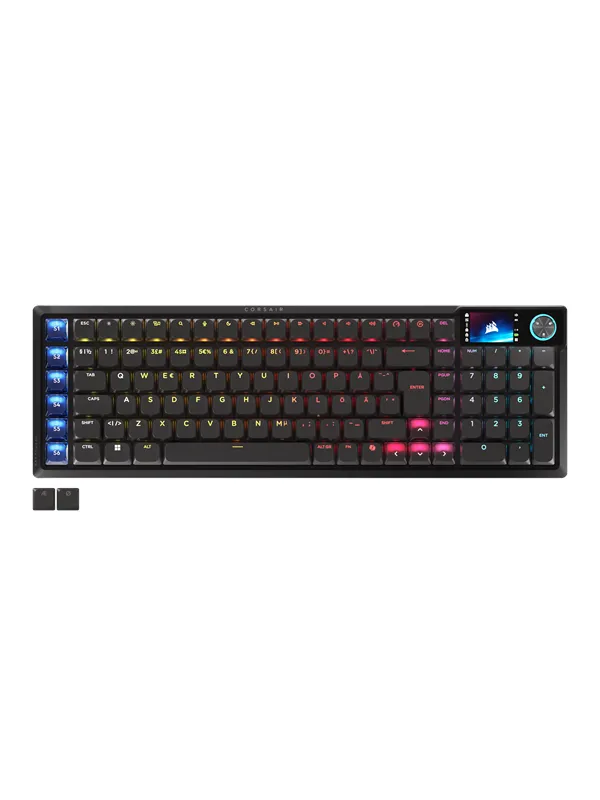 Corsair VANGUARD AIR 99 WIRELESS - Gamingtastatur - Nordisk - Svart