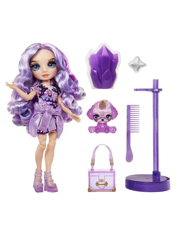 Rainbow High Rainbow Classic Fashion Doll- Violet (purple)