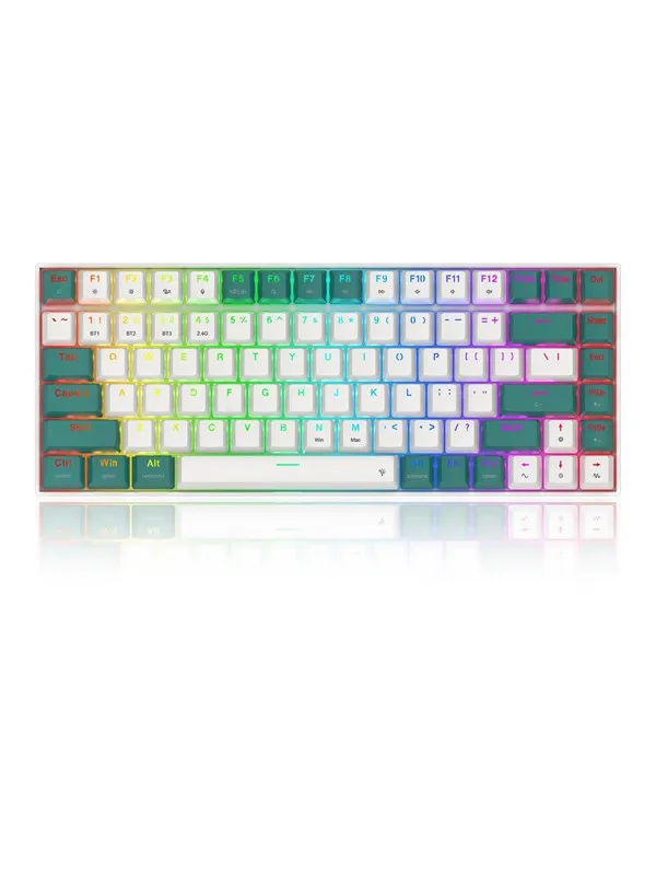 REDRAGON K678WG-RGB-PRO Singed keyboard - Gamingtastatur - Engelsk (USA) - Hvit