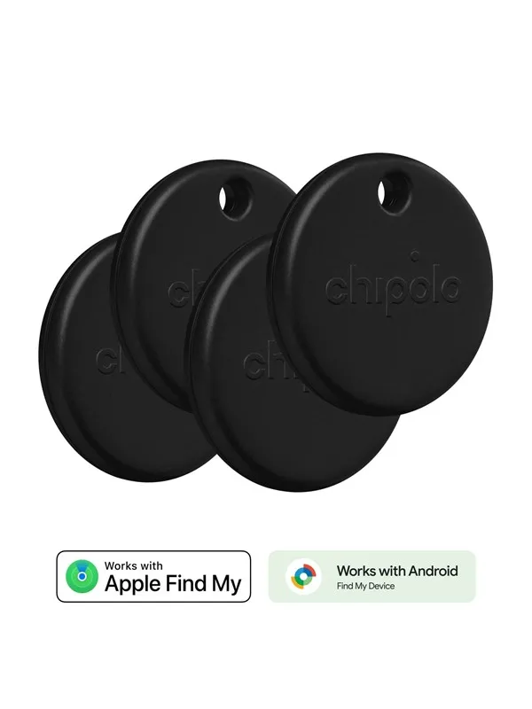 Chipolo POP - Black (4-Pack)