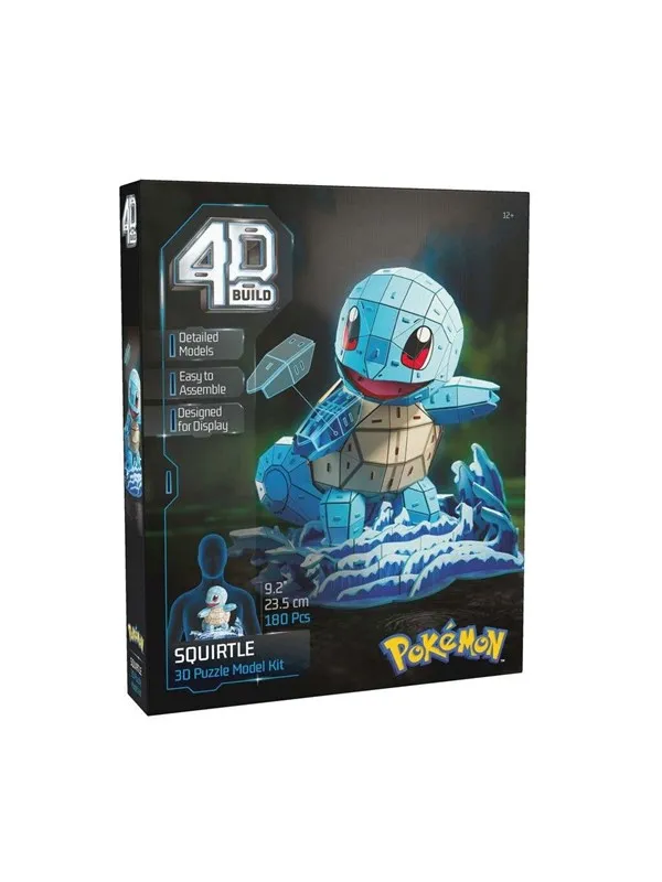4D PUZZLES Pokemon 30 cm - Squirtle