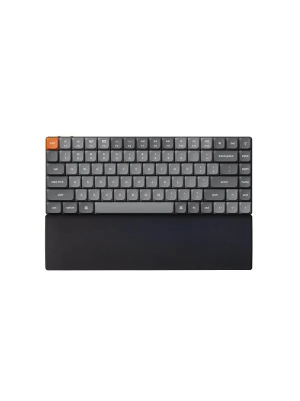 Keychron Silicone Palmrest K3 series / K7 series - Håndleddsstøtte - Svart