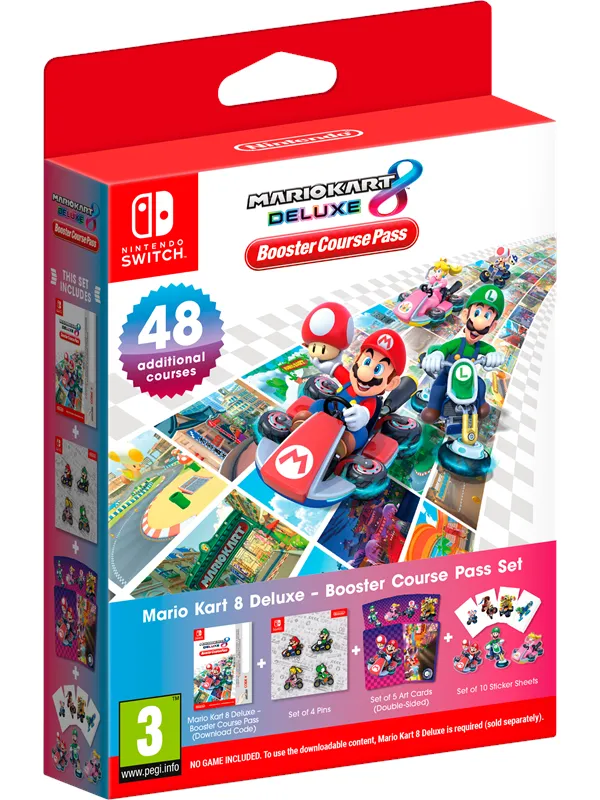 Mario Kart 8 Deluxe Booster Course Pass - DLC - Nintendo Switch - Racing