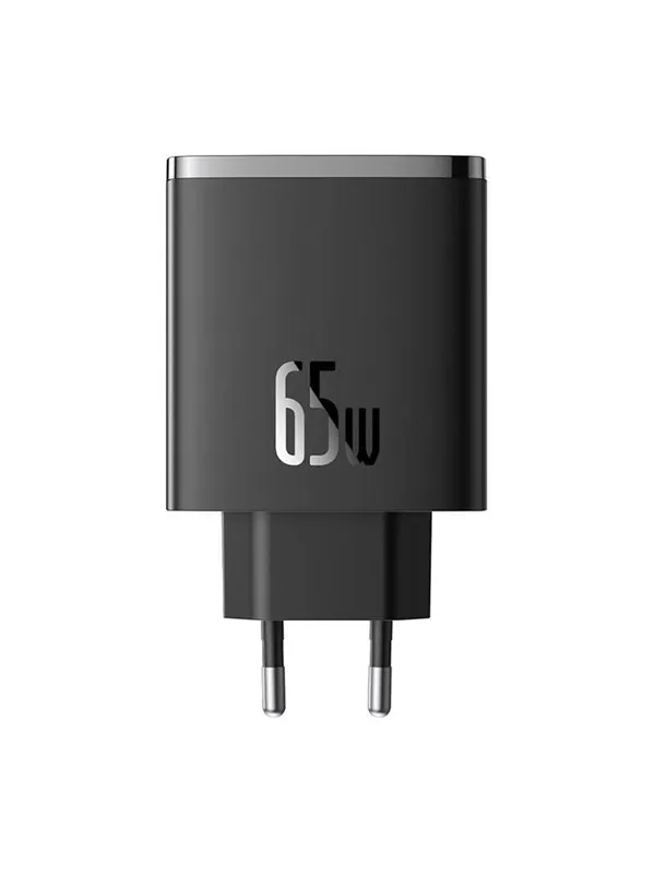 Baseus Wall charger  OS-Cube Pro 2xUSB-C + USB 65W (black)