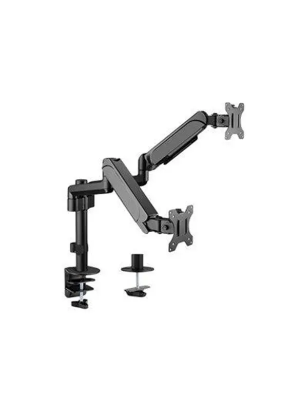 Gembird Monitor Arm - Adjustable arm 2-display 17"-32"