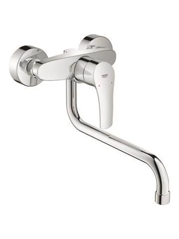 Grohe Eurosmart kitchen faucet for wall, chrome