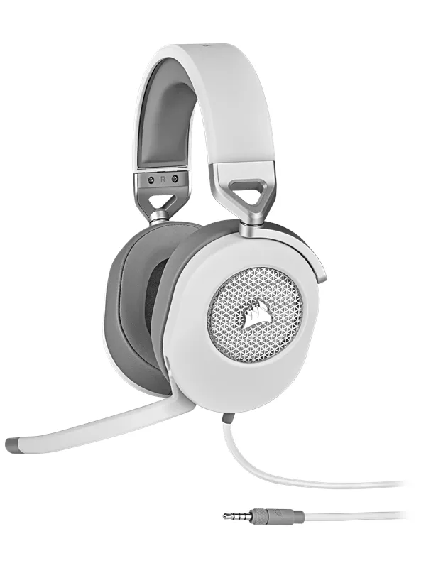 Corsair HS65 SURROUND Gaming Headset - White