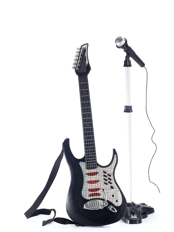 Music SIC Electric Guitar with Microphone & Stand