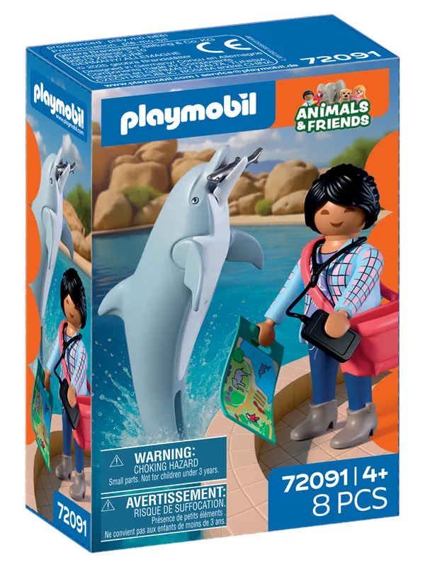Playmobil Zoo: Delfin og besøkende