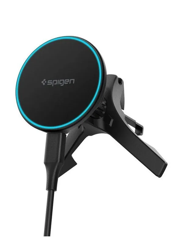 Spigen Essential MagSafe Wireless Car Charger EV15MAQ - black - Air vent