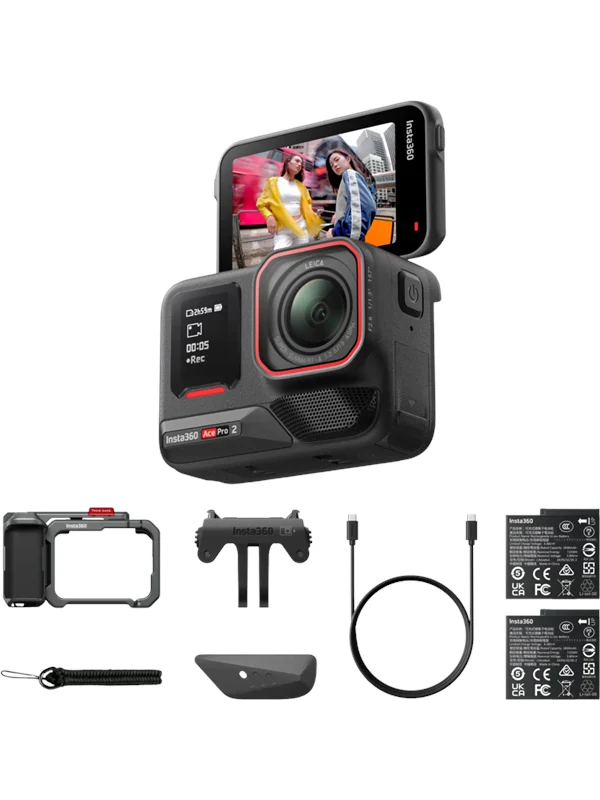 Insta360 Ace Pro 2 Dual Battery Xplorer Bundle - Dark Gray