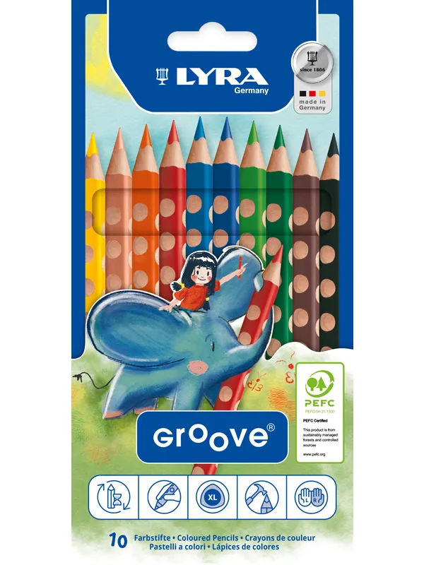 Lyra Groove 10 pcs BL