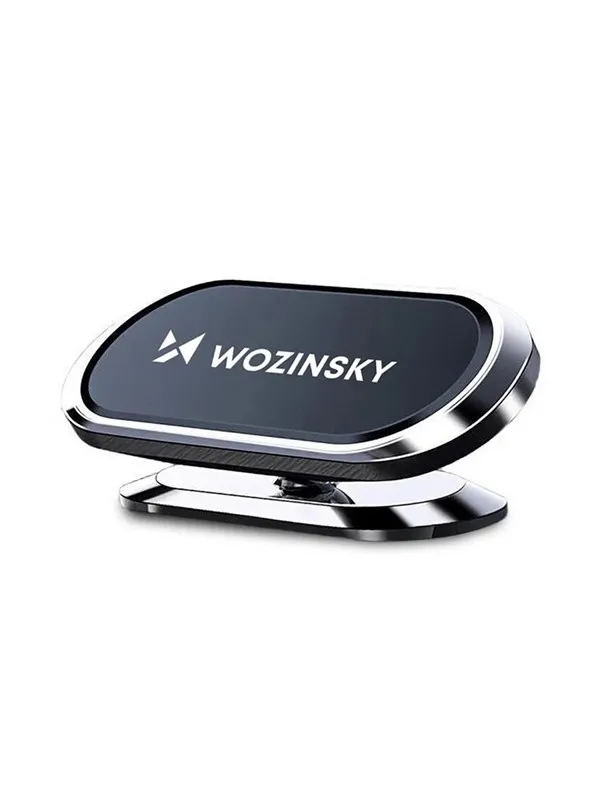 Wozinsky Self-Adhesive Magnetic Car Mount 360 for Dashboard Silver (WMH-06)
