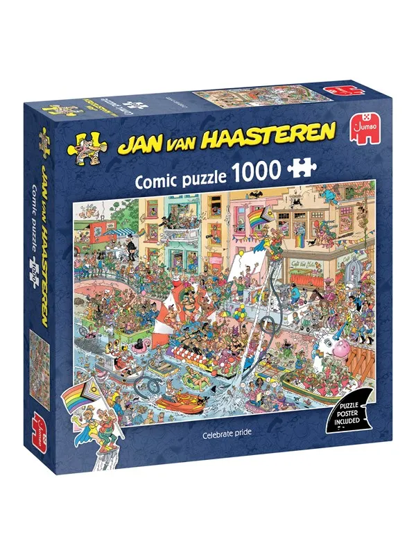 Jan van Haasteren Celebrate Pride! (1000)
