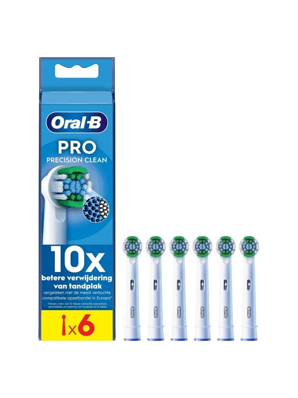 Oral-B Børstehoder Precision Clean - 6 pcs