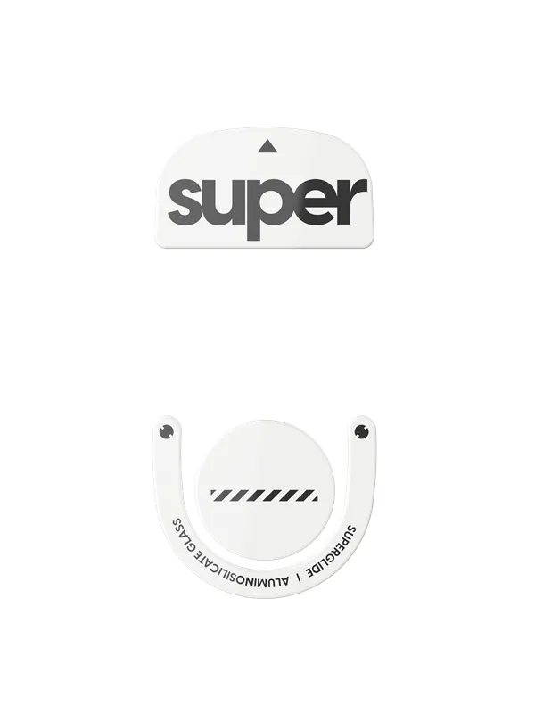 Pulsar Superglide (Type-C) for Logitech G PRO X SUPERLIGHT 2 - Hvit