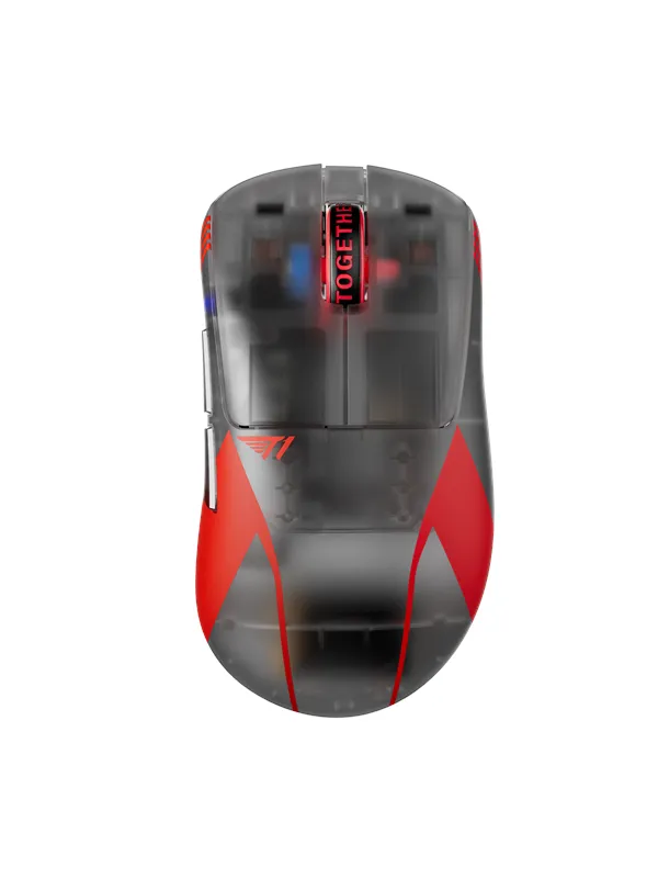 Pulsar Xlite v4 Mini Wireless - T1 Limited Edition - Gaming mus - Optisk - 5 - Rød
